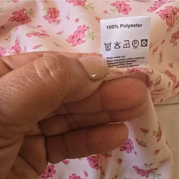 Dancing Leopard Floral Pink And Animal Print Dress Size 8 - Picture 11 of 14